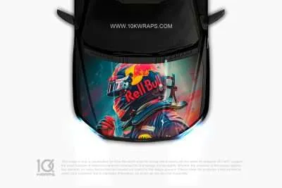Red Bull Car Sticker 51 Made With Top 3M Vinyl - 10KWRAPS