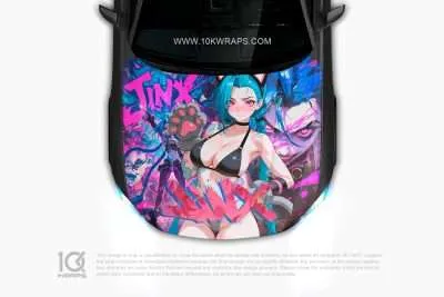 Cha Hae-in Solo Leveling Car Decal Itasha Made With Top 3MVinyl