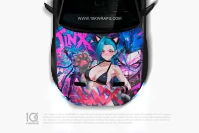 Cha Hae-in Solo Leveling Car Decal Itasha Made With Top 3MVinyl