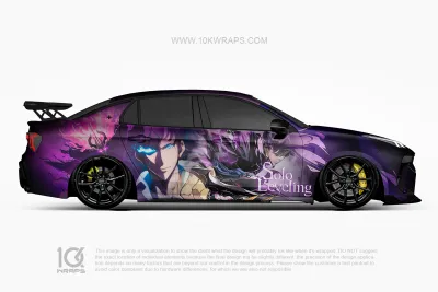 Cha Hae-in Solo Leveling Car Decal Itasha Made With Top 3MVinyl