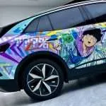 Shigeo Kageyama Mob Psycho 100 Anime Itasha Auto Folieren für Audi R8 [MP100-01] photo review
