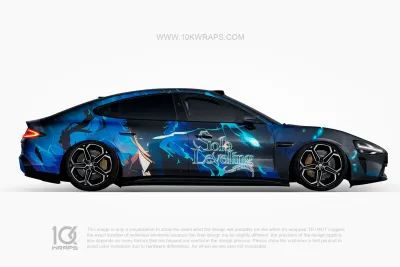 Cha Hae-in Solo Leveling Car Decal Itasha Made With Top 3MVinyl