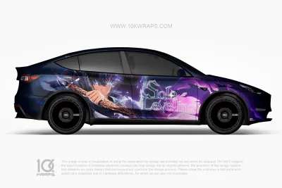 Cha Hae-in Solo Leveling Car Decal Itasha Made With Top 3MVinyl