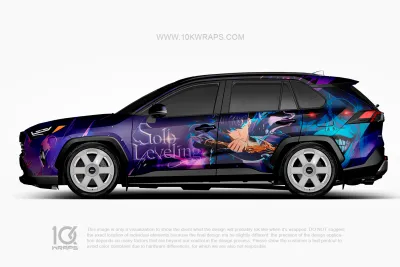 Cha Hae-in Solo Leveling Car Decal Itasha Made With Top 3MVinyl