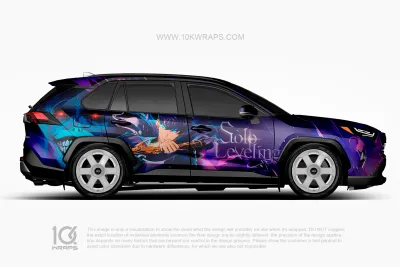 Cha Hae-in Solo Leveling Car Decal Itasha Made With Top 3MVinyl