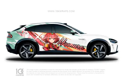 Demon Slayer Car Wraps 31 Made With Top 3M Vinyl-10KWRAPS