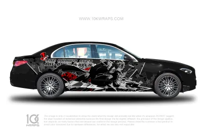 Xenoblade Chronicles Car Wraps Made With Top 3M Anime Vinyl