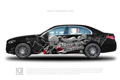 Xenoblade Chronicles Car Wraps Made With Top 3M Anime Vinyl