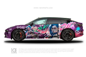 Persona 5 Car Wraps Made With Top 3M Anime Vinyl - 10KWRAPS