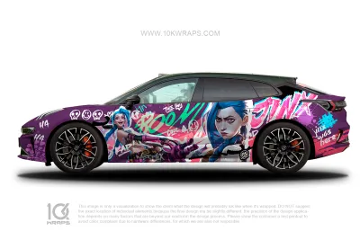 Persona 5 Car Wraps Made With Top 3M Anime Vinyl - 10KWRAPS
