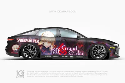 Custom Design Full Car Wrap With 3M Vinyl