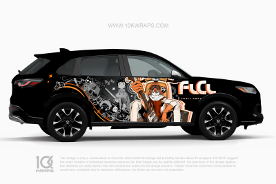 Custom Design Full Car Wrap With 3M Vinyl