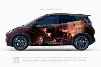 Girls Band Cry Anime Car Wraps Made With Top Itasha Vinyl