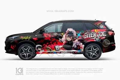 Chino Kafuu Anime Car Wrap – Cute GochiUsa Itasha Design