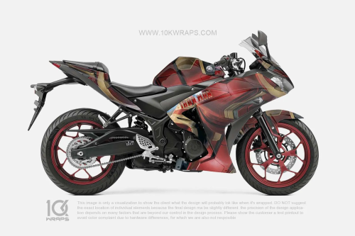 Wrapped R3 Yamaha R3 Wrap Ideas for Custom Sportbike and Modern Vinyl Designs ...