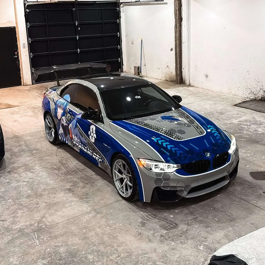 BMW M4 Anime Wrap Ideas and Custom Itasha Designs - 10KWRAPS
