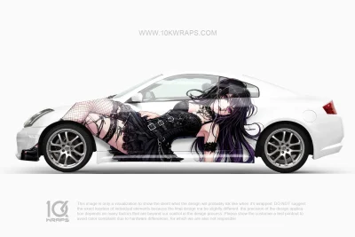Dragon Ball Z Car Wraps 07 Made With Top 3M Vinyl-10KWRAPS