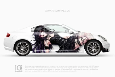 Dragon Ball Z Car Wraps 07 Made With Top 3M Vinyl-10KWRAPS