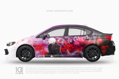 Dragon Ball Z Car Wraps 07 Made With Top 3M Vinyl-10KWRAPS