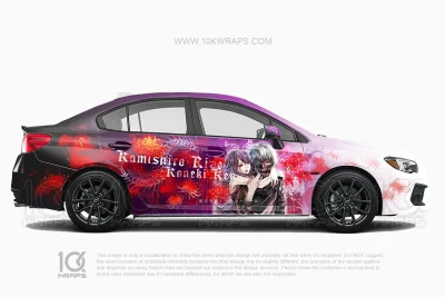 Dragon Ball Z Car Wraps 07 Made With Top 3M Vinyl-10KWRAPS