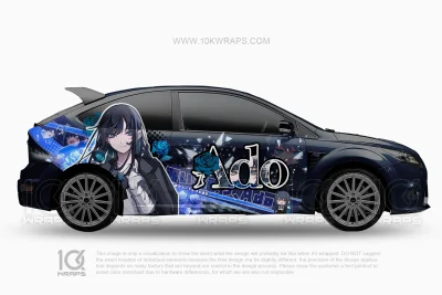 Dragon Ball Z Car Wraps 07 Made With Top 3M Vinyl-10KWRAPS