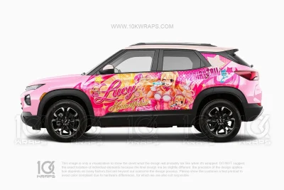 Dragon Ball Z Car Wraps 07 Made With Top 3M Vinyl-10KWRAPS