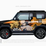 Kei Tsukishima Haikyuu!! BMW M3 Itasha Car Wrap – Custom Anime Vinyl Design by 10KWRAPS