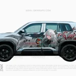 Skadi Arknights Anime Folierung Auto – Mitsubishi Lancer Evo Itasha Wrap