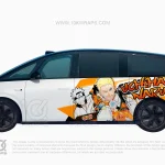 Naruto Car Wrap for Chrysler 300C – Custom Anime Itasha Vinyl Design by 10KWRAPS
