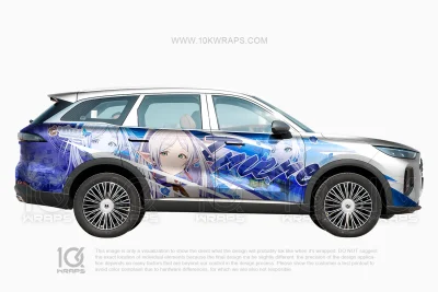 Love and Deepspace Anime Car Wraps Made With Top Itasha Vinyl