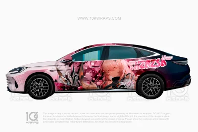 Arknights Car Wraps 02 Made With Top 3M Vinyl - 10KWRAPS