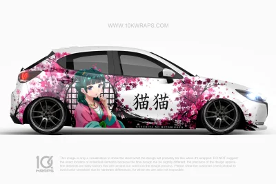 Apothecary Diaries Car Wraps 01 Made With Top 3M - 10KWRAPS