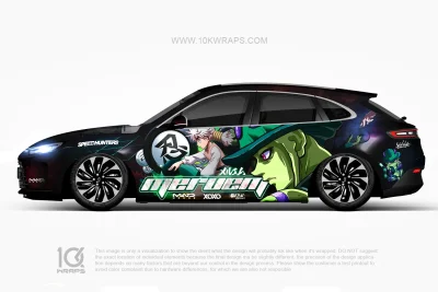Meruem Komugi Hunter x Hunter Anime Car Wrap for Audi RS7