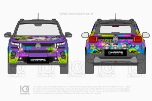Dragon Ball Z Car Wraps 07 Made With Top 3M Vinyl-10KWRAPS
