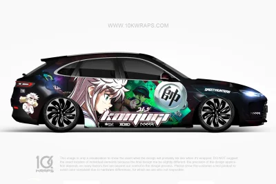 Meruem Komugi Hunter x Hunter Anime Car Wrap for Audi RS7