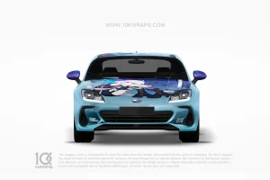 QQ Dance Xingtong Subaru BRZ Itasha Wrap – Custom Anime Vinyl Design by 10KWRAPS