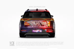 Kiana Kaslana Honkai Impact 3rd Kia Sorento Anime Wrap – Custom Itasha Vinyl Design by 10KWRAPS