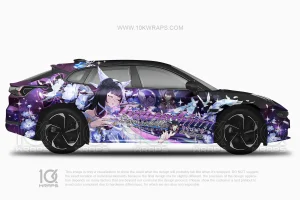 Capitano & Columbina Genshin Impact Itasha Folierung Deutschland – Hyundai Genesis