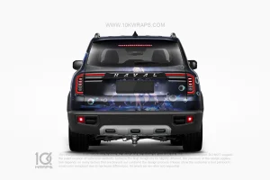 Furina Genshin Impact Anime Girl Car Wrap – Jeep Wrangler