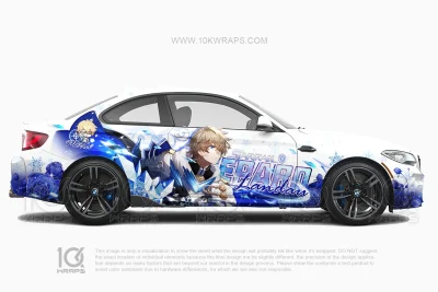 Gepard Honkai Star Rail Anime Car Wrap – BMW M2