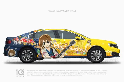 Hirasawa Yui Anime Itasha Wrap Cost – Citroën C6