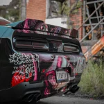 Joker Custom Wrap für Dodge Challenger SRT Hellcat [JK-15] photo review