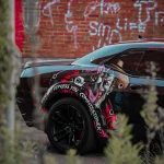 Joker Custom Wrap für Dodge Challenger SRT Hellcat [JK-15] photo review
