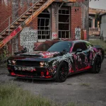 Joker Custom Wrap für Dodge Challenger SRT Hellcat [JK-15] photo review