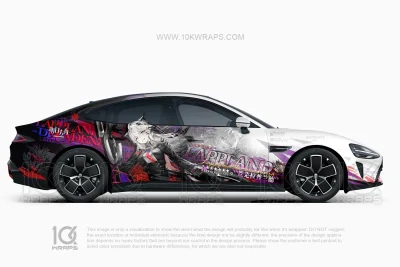 Lappland Arknights Anime Livery for Honda S660