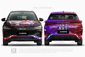 Raiden Bosenmori Mei Acheron Honkai Star Rail Itasha Car Wrap – Subaru WRX