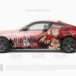 Ryomen Sukuna Jujutsu Kaisen Itasha Style Wrap for BMW M6
