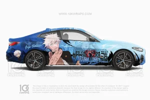 Ryomen Sukuna Jujutsu Kaisen Itasha Style Wrap for BMW M6