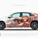 Soryu Asuka Langley Neon Genesis Evangelion Anime Folierung Auto – Ford Mustang