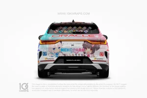 Vanilla & Chocola Nekopara Anime Car Wrap for Audi RS6 (1)